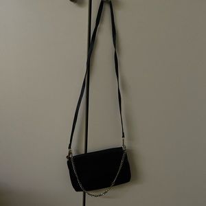 Coach dark blue cross body bag